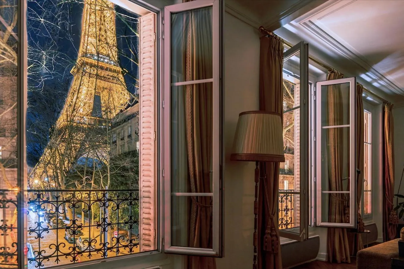 شقة Charming French Style With Eiffel Tower View Prime Location Near Attractions